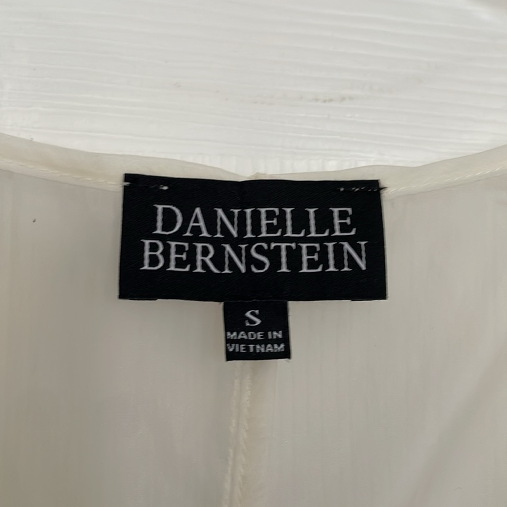 Danielle Bernstein Solid Organza Puff-Sleeve Mini… - image 7